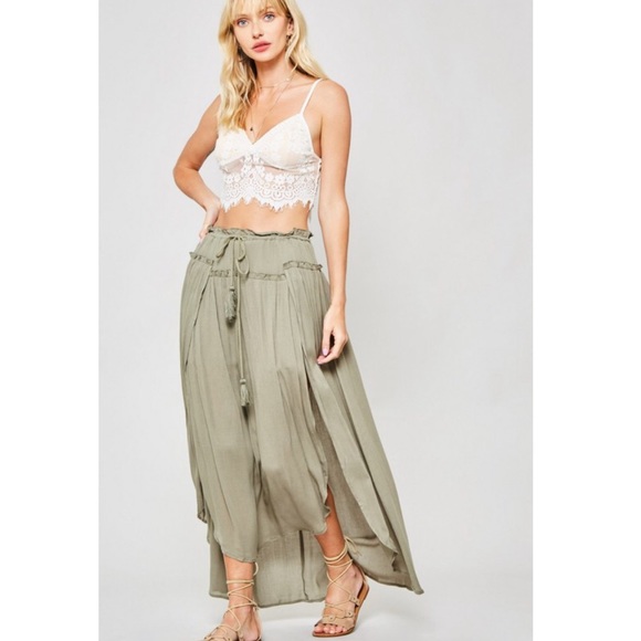 Boho Chic Maxi Skirt - Picture 4 of 7
